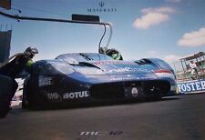 Maserati MC 12  RED BULL Pit Stop Factory Racing POSTER NEW  picture