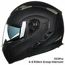 ILM DOT Bluetooth Motorcycle Full Face Helmet Sun Shield 6 Riders Intercome Mp3 picture