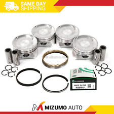 Pistons w/ Rings fit 98-02 Honda Accord Acura CL Vtec F23A SOHC 16V picture