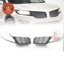 Grille Set Grill Driver & Passenger Side Left Right For 15-18 Lincoln MKC Pair picture