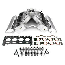 Ford 351W 9.5 Deck Fusion Manifold Hyd FT Cylinder Head Top End Engine Combo Kit picture