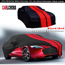 Red/Black Indoor Car Cover Stain Stretch Dustproof For Aston Martin Rapide picture
