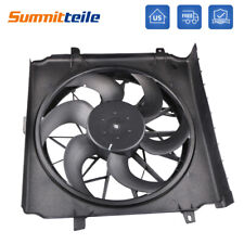 Radiator Cooling Fan Assembly For 2004-2007 Jeep Liberty 2.4L 3.7L 55037692AB picture
