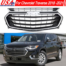84344487 Fit For Chevrolet Traverse LT 2018-21 Front Bumper Upper Grille Chrome picture