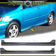 For 2003 04 05 06 2007 2008 Toyota Corolla Side Skirts Body Kit Factory S-Style picture