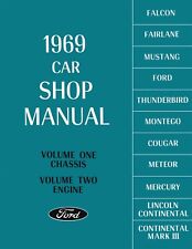 1969 Ford Car Shop Manual - 5 Volumes picture