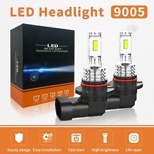 2x 9005 H11 Combo LED Headlight High Low Beam Bulbs Kit 6000K Super White Bright picture