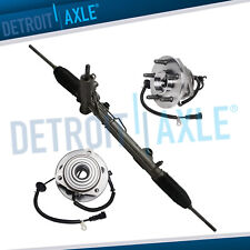 Power Steering Rack and Pinion + Wheel Hub Bearing for 02-05 Jeep Liberty w/ ABS picture