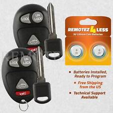 2 Replacement for Buick Oldsmobile Pontiac Entry Remote Car Key Fob 4b Pk3 picture