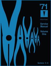 1971 Pontiac Service Manual (2-Volume Set) picture