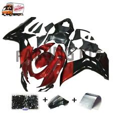 FSM Fairing Injection Deep Red Black Fit for  2011-2024 GSXR 600/750 u060 picture