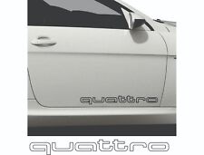 Sticker Quattro for Audi Outline Decal sticker Sport Racing Sticker TT S2 S3 RS  picture