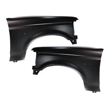 Fender Set For 92-97 Ford F-150 Front Primed Steel w/Emblem Provision Pair CAPA picture