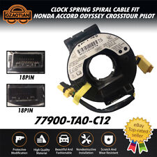 77900-TA0-C12 Clock Spring Spiral Cable Fit Honda Accord Odyssey Crosstour Pilot picture