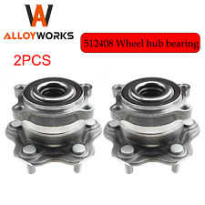 2 Set Rear Left & Right Wheel Hub Bearing for 2009-2014 Nissan Murano AWD 512408 picture