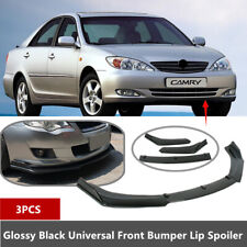 Add-on Universal Fit For 2002-06 Toyota Camry Front Bumper Lip Spoiler Splitter picture