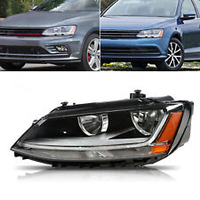 Headlights Assembly Fits 2017-2018 Volkswagen Jetta w/LED DRL Lamps Left Driver picture