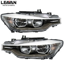 For BMW 2012-2015 F30 320i 328i 335i Halogen Headlight Assembly Pair Left&Right picture