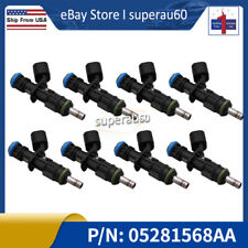 NEW Set 8 Fuel Injectors For 2019-2022 RAM 1500 2020-2022 JEEP GRAND CHEROKEE V8 picture
