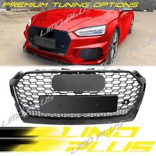 RS5 Style Front Bumper Grille Honeycomb Grill for Audi A5 B9 S5 F5 2018 2019 picture