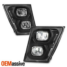 For 03-17 Volvo VNL Auxiliary Driving Dual Lens LED Fog Lights Bumper Lamps Set picture