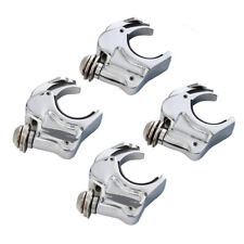 39mm 4PCS Front Fork Windshield Clamps For Harley Sportster 883 1200 Dyna FXDWG picture