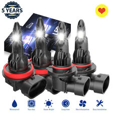 4x 9005 H11 LED Headlight Bulbs Kit For Honda Odyssey 2011-2021 High & Low Beam picture