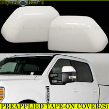2017-21 2022 2023 2024 Ford F250-F550 Superduty Mirror COVERS Z1 YZ OXFORD WHITE picture