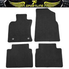 Fits 18-24 Toyota Camry Nylon Floor Mats Carpet Front & Rear 4PC Black picture