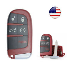 For Dodge Charger Challenger Jeep Chrysler Remote Key Fob Cover Shell Case US picture