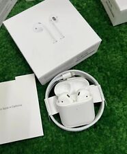 Apple Airpods 2nd Generation Bluetooth Earbuds Earphone / White Charging Case US picture