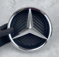 For Mercedes Benz C W205 E W212 Grille Twist Type Star Emblem Silver 18.5cm picture