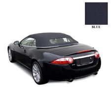 Jaguar XK/XKR Convertible Top W Heated Glass 2007-15 Blue Twillfast Cloth picture