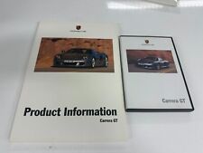Porsche Carrera GT Product Information Book Manual DVD Sales Brochure Original W picture