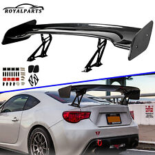 Universal Rear Trunk Spoiler Wing 47” Adjustable Spoilers Carbon Fiber GT Style picture
