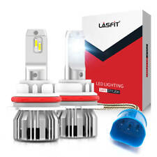 Lasfit 9007 LED Headlight Bulbs Conversion Kit High Low Beam 6000K Super White picture