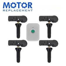 4PCS TPMS Tire Pressure Sensor + TPMS Relearn Tool for Ford F-150 DE8T-1A180-AA picture