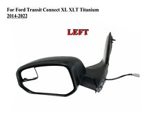 Left Driver Side Door Mirror for 2012-2022 Ford Transit Connect XL XLT Titanium picture