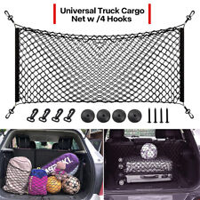 Universal Trunk Cargo Net 4 Hook Storage Elastic Mesh Organizer Bag for Car Rear picture