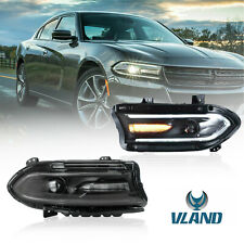 LED Dual Beam Projector Headlights Lamps For 2015-2020 Dodge Charger GT SXT SRT picture
