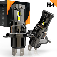 2PCS H4 9003 High/Low Beam 100W White 6000K For Motorcycle LED Headlight Bulb picture