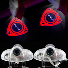 2PC RX-8 LOGO CAR LED PUDDLE PROJECTOR GHOST DOOR LIGHT FOR MAZDA RX-8 2001-2018 picture