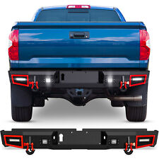 Rear Step Bumper for 2014-2021 Toyota Tundra Off-Road  Pickup Truck Back Bumper picture