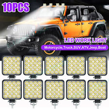 1-20pcs 48W LED Work Light Truck OffRoad Tractor Flood Lights 12V 24V Square picture