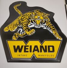 Weiand Tiger Metal Sign 10009WND picture