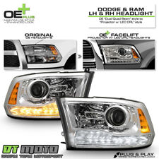 [Upgrade Style] 2009-2018 Dodge Ram 1500 LED DRL Projector Headlights Headlamps picture