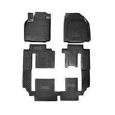 OMAC Floor Mats Liner for Mazda CX-9 2007-2015 Black TPE All-Weather 6 Pcs picture