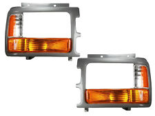 For 1991 - 1996 Dakota with AERO Package Paint to Match Grey Headlight Door Pair picture