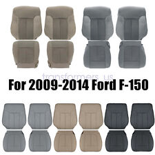 For 2009-2014 Ford F150 Driver Passenger Top & Bottom Seat Cover picture