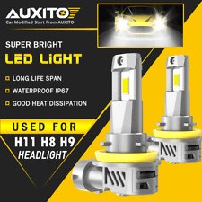 AUXITO H11 LED Headlight Kit Low Bulb Super Bright 6500K Bulbs Free Return M3S A picture